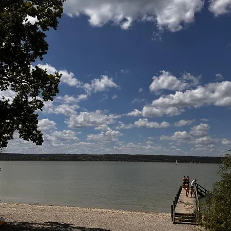 Ammersee Dahoam - Gartenwohnung Mit 2 Holzterrassen Appartement